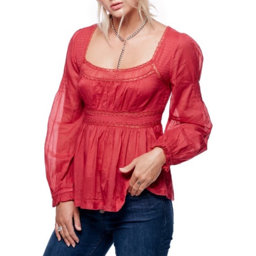 Free People | Strangers In Love Blouse